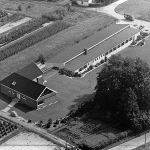 Neubau der Druckerei in Quelle. Das Bild wurde allerdings um ca. 1970 aufgenommen