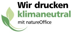 Logo Klimaneutraler Druck mit natureOffice